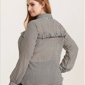 Torrid button down